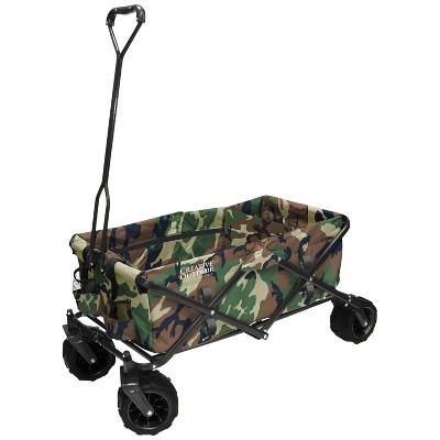 camo wagon with canopy