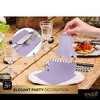 SparkSettings Lunch Napkins, 7” x 7” 2 Ply Paper Napkins, Pack of 50 - 2 of 4