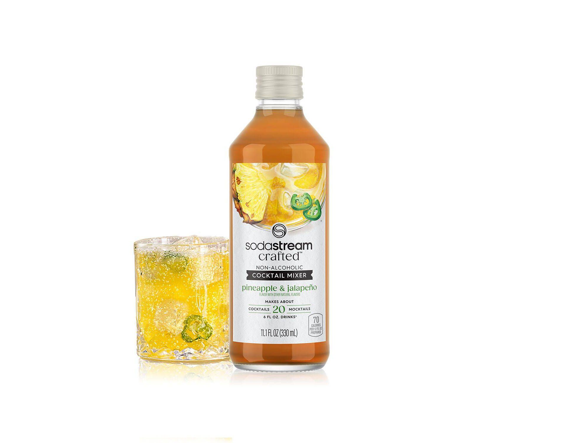 SodaStream Crafted Mixers Pineapple Jalapeno Drink Mix