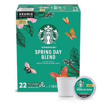 Starbucks Medium Roast K-Cup Coffee Pods — Spring Day Blend — for Keurig Brewers — 22ct