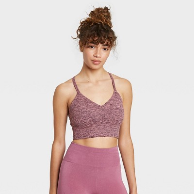 zip front sports bra target