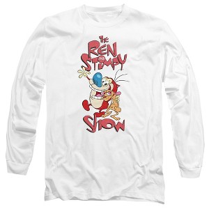 Men’s Ren And Stimpy Ren And Stimpy Show Long Sleeve T-Shirt - 1 of 4
