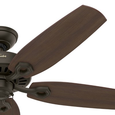 52" New Bronze Ceiling Fan with Reversible Blades