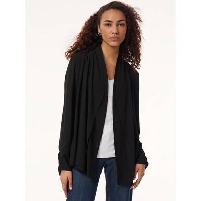 Jones New York Long Sleeve Double Layer Cardigan