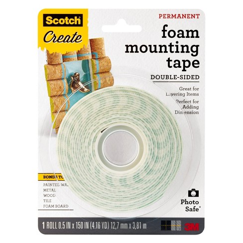 Scotch Create Double Sided Foam Mounting Tape Target