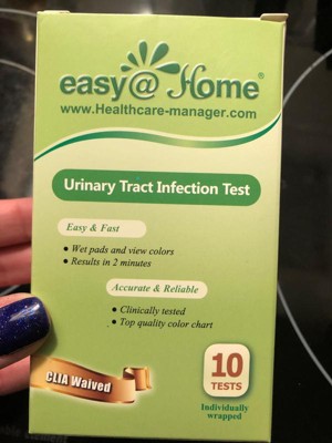 Easy@home Urinary Tract Infection (uti) Test Strips - 10ct : Target