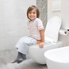 Lulyboo Bear Foldable Travel Potty Seat with Bag - White - 3 of 4