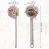 Unique Bargains Double Side Long Handle Bath Brush 15.35"x4.72"x4.13" 1 Pc - 4 of 4