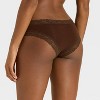 Women's Modal Blend Cheeky Underwear with Lace - Auden™ - 2 of 4