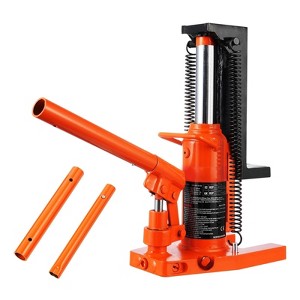 VEVOR Hydraulic Toe Jack, 2.5 Ton On Toe Toe Jack Lift, 5 Ton On Top Lift Capacity Machine Jack, 0.8-5.3 in Toe Height, Orange - 1 of 4