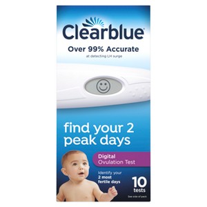 Clearblue Digital Ovulation Tests - 10ct - 1 of 4