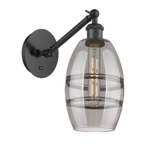 Vaz - 1 Light Arm Adjusts Up and Down Wall Sconce In Industrial Style-8.13 Inches Tall and 5.88 Inches Wide - 1 of 1