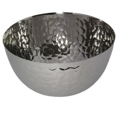 Sol Living Stainless Steel Salad Bowl Serve Pasta, Snacks, Fruit