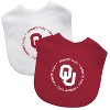 BabyFanatic Officially Licensed Unisex Baby Bibs 2 Pack - NCAA Oklahoma Sooners - 2 of 4