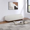 Meridian Furniture,Calum Chenille Fabric Bench - 2 of 4