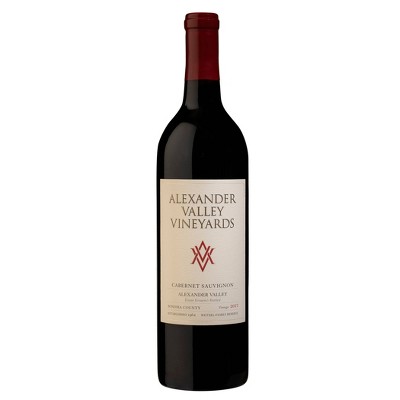 Alexander Valley Cabernet Sauvignon Red Wine - 750ml Bottle