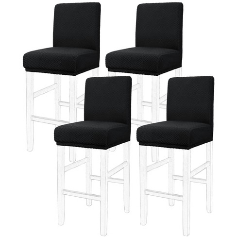 Elasticated bar shop stool covers