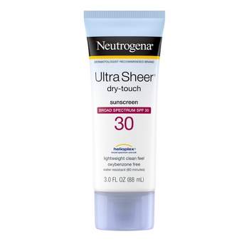 Neutrogena Mineral Ultra Sheer Sunscreen - Spf 30 - 3oz : Target