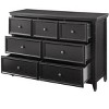 CAVINAS Modern 7 Drawers Dresser Closet Organizers and Storage Chest of Drawers with Metal Pulls for Living Room, Bedroom - 4 of 4