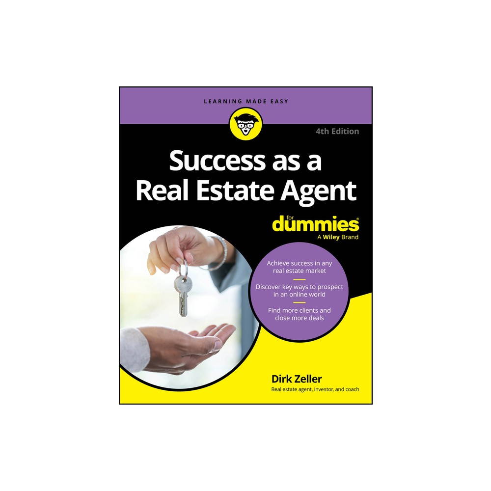 Success as a Real Estate Agent for Dummies - 4th Edition by Dirk Zeller (Paperback)