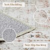 GustoWave 9' x 12' Retro Oriental Low Pile Thin Foldable Washable Area Rug - 3 of 4