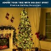 Joyfy 6FT Pre-Lit Artificial Christmas Tree, Hinged Pine Tree ,320 LED Warm White Lights, 10 Lighting Modes, 859 PVC Branch for Holiday Home Decor - 3 of 4