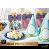 SparkSettings Disposable Plastic Dessert Plates 7 Inches, Pack of 50 - 3 of 4