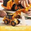 Joyfy Remote Control Construction Toys, 2.4Ghz RC Truck Toy with Light, Front Loader Toys for Boys 3-5 4-7 8-12 Year Old Kids, Christmas Birthday Gift - 2 of 4
