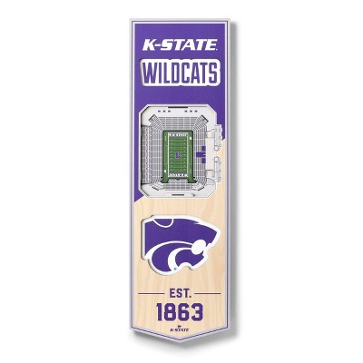 NCAA Kansas State Wildcats 6"X19" Stadium Banner