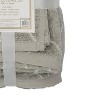 Knightsbridge Luxurious 6 Pieces Yarn Dyed Jacquard All Season Towel Set Silver - 3 of 4