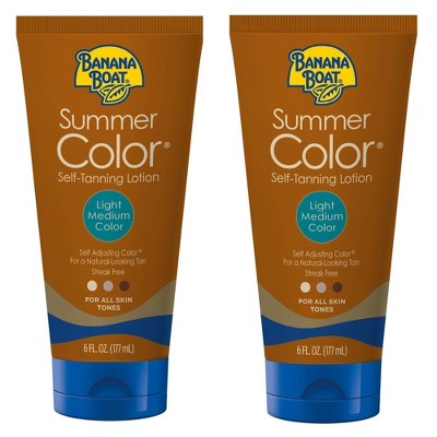 Banana Boat Light/Medium Sunless Tanning - Twin Pack - 12 fl oz