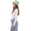 Tahari Women's Color Block Straw Bucket Hat with Fringe - Bucket Hat For Women - 4 of 4