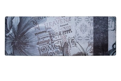 J&V TEXTILES 20" x 55" Oversized Cushioned Anti-Fatigue Kitchen Runner Mat (Kitchen Art)