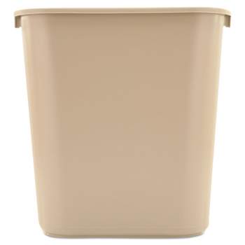 Rubbermaid Commercial Products 22-Gallons Brown Plastic Commercial  Touchless Kitchen Trash Can with Lid Indoor in the Trash Cans department at