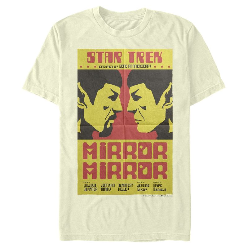 Men's Star Trek: The Original Series Mirror Mirror S2 Episode 4 Poster T-Shirt, 1 of 5