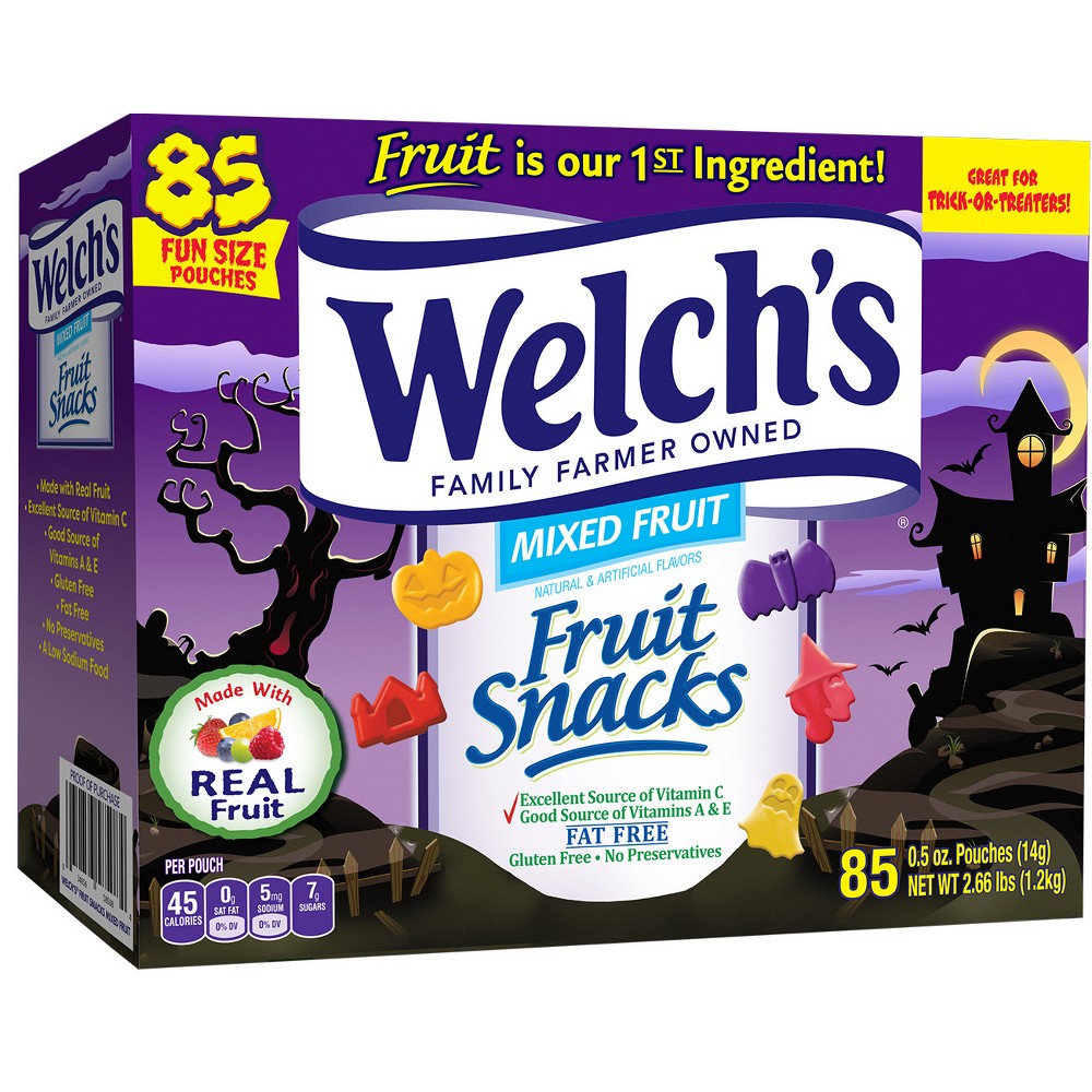 UPC 034856585084 product image for Welch's Mixed Fruit Halloween Fruit Snacks - 85ct | upcitemdb.com