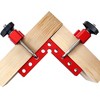 GOTGELIF 2 Set Precision Clamping Square L-Shaped Ruler Woodworking Clamp - 120mm - 3 of 4