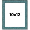 PosterPalooza | Photo Size Simple Blue Picture Frame - UV Acrylic, Foam Board Backing, Hanging Hardware - 2 of 4
