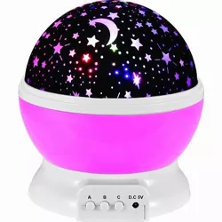Project-O-Rama LED indoor plug in night light projector with 1 slide incl 