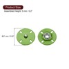 Unique Bargains Alloy Invisible Durable High Hardness Buckle Fasteners Press Studs Buttons 5 Pcs - 2 of 4