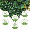 Artificial Wall Panels 20 x 20 Inch,Grass Wall Panels with Zip Tiles.Greenery Backdrop Privacy Screen for Indoor and Outdoor Decor,6/12/16 Pack - 3 of 4