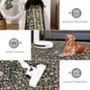 Floral Area Rugs for Living Room Washable Rug Non Slip Ultra Thin Boho Flower Indoor Floor Carpet for Girls Room Nursery Playroom - 3 of 4
