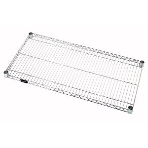 Quantum Storage Systems Wire Shelf, 48"W X 21"D, 600 - 800 Lb. Capacity, Chrome Plated Finish, Nsf - 1 of 1