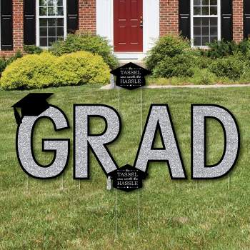 Big Dot Of Happiness Grad Gnomes - Yard Sign Outdoor Lawn Decorations ...