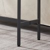 GlasFlength Dining Sets Rustic Bar Table Set with Wine Storage and Stools Simple Design for Living Room Kitchens, Gray, 43.31"*15.75"*35.41" - 4 of 4