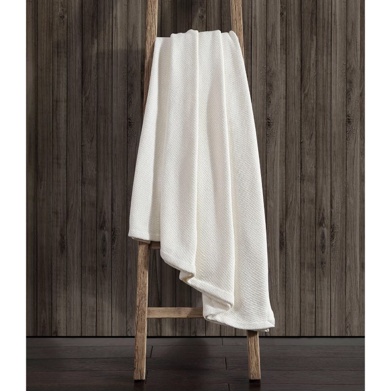 Eddie Bauer 100% Cotton Textured Twill Solid Blanket Collection, 4 of 9