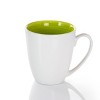 Gibson Home Crenshaw 4 Piece 12 Ounce Ceramic Mug Set in Assorted Colors - 2 of 4