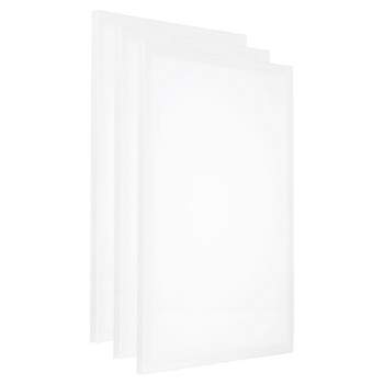 Neliblu 4x4 Inches White Canvases for Painting - Pack of 12