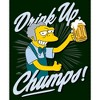 Men's The Simpsons Drink Up, Champs T-Shirt - 2 of 4