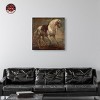Notoriart Van Dyck - A Grey Horse Manly Inspirational Art Prints Unframed - 2 of 4